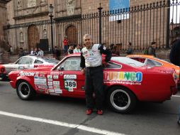 Lamadrid señala que tras haber realizado cambios en su coche pudo retomar la carrera, llegando en penúltimo lugar. EL INFORMADOR / A. Rodríguez
