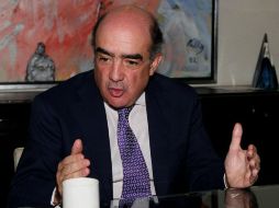 Luis Téllez Kuenzler renunció a la presidencia de la Bolsa de Valores este martes, después de estar al mando por cinco años. NTX / ARCHIVO