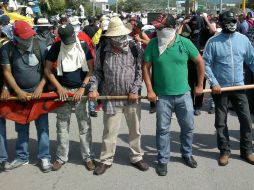 Hay unos 250 profesores disidentes en la manifestación. SUN / RML