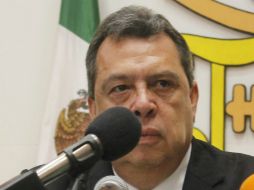 Ángel Aguirre solicita licencia al cargo luego de los hechos violentos de Iguala del pasado 26 de septiembre. AFP / J. Guerrero