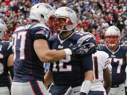 Brady tuvo un gran partido y completó 30 de 35 pases. AP / E. Amendola