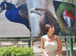 Para la artista es muy importante esta exhibición en la que muestra parte de su trabajo. ESPECIAL / zapopan.gob