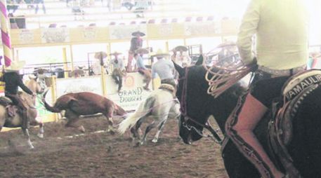 Juan Antonio Treviño Ortiz pegó de 3-3 en manganas a caballo por Tamaulipecos 'A', para ser el líder de su conjunto.  /