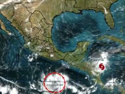 La zona de inestabilidad, al sur de la costa de Oaxaca, tiene 100% de potencial para desarrollo ciclónico en las próximas 48 horas. YOUTUBE /