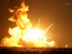 El hecho fue transmitido en vivo en el canal de TV de la NASA. AP / NASA TV