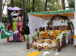 En México esta tradición es celebrada en diversas ciudades, una muestra de las exposiciones en Tlaxcala. NTX / ARCHIVO