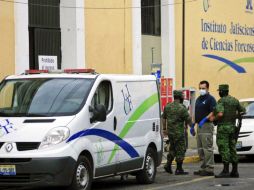 Al lugar de los hechos acudió personal del Servicio Médico Forense para recoger el cadáver. EL INFORMADOR / ARCHIVO