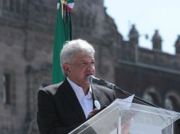 El político se expresó al respecto durante su participación en la asambela informativa en Tetela del Volcán. NTX / ARCHIVO