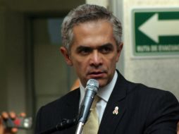 Miguel Mancera goza de buena condición física por lo que su recuperación va rápido. NTX / ARCHIVO