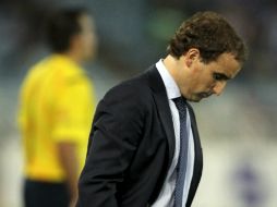 El último partido de Arrasate fue una derrota por la mínima ante Málaga. EFE / J. Herrero