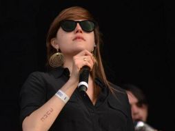 Denise de la banda Hello Seahorse hizo su mayor esfuerzo a pesar de estar enferma. TWITTER / @CoordenadaGDL