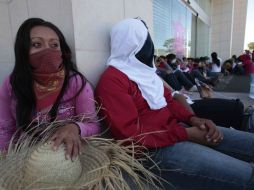 Ellos han realizado estas acciones como medida de protesta. SUN / J. Ríos