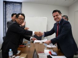 Aristóteles Sandoval en su gira por Asia ha logrado varios acuerdos con empresas. ESPECIAL / Gobierno del Estado