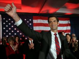 El republicano, Tom Cotto con 37 de años de edad, es el senador más joven del Congreso. AFP / J. Sullivan