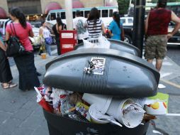 Guadalajara y Zapopan encabezan la cifra de producción de basura por día a nivel nacional, con 1.342 kilos por persona.  / ARCHIVO