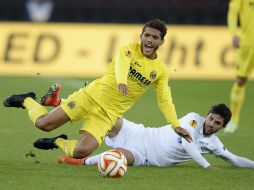 Los hermanos mexicanos Giovani y Jonathan (foto) dos Santos jugaron todo el partido en el Stadion Letzigrund. EFE / S. Schmidt