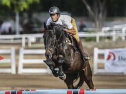 A lomos de 'Kukulkán Las Palmas', Luzardo obtuvo el primer sitio de la Libre 1.30 metros; sobre 'Chalak' obtuvo el segundo sitio. EL INFORMADOR / F. Atilano