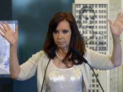 Los médicos destacan que la mandataria presentó buena evolución tras su enfermedad. AFP / ARCHIVO