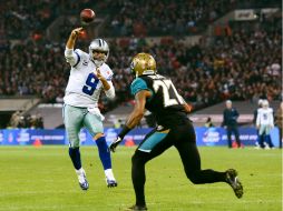 El mariscal de campo se lesionó la espalda hace dos semanas y no jugó el domingo pasado. AP / T. Ireland