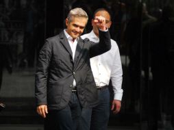 La tarde de este domingo, Miguel Ángel Mancera Espinosa dejó el hospital. SUN / L. Cortés