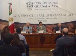 Bravo Padilla asistió a la instalación de las comisiones del Consejo General Universitario para el periodo 2015-2016. TWITTER / @udg_oficial