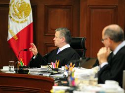 El ministro, Arturo Saldívar, afirma que el Poder Judicial debe asumir 'solidariamente' el objetivo de garantizar la vida en armonía. NTX / ARCHIVO