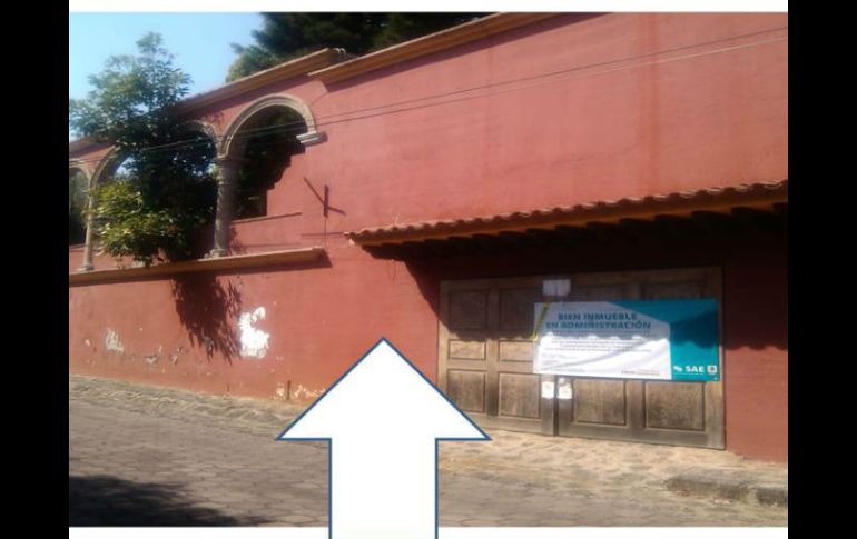 Inicialmente, el inmueble de Beltrán Leyva estaba en más de 13 millones de pesos, pero bajó su precio. ESPECIAL / licitacion.sae.gob.mx