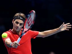 Rodger Federer, con marca de 71-11, es el jugador con más victorias en la temporada. AFP /  L. Neal