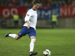 El astro le resta importancia a los partidos amistosos, mientras se muestra entusiasmado de volver a Old Trafford. EFE / J. Sena