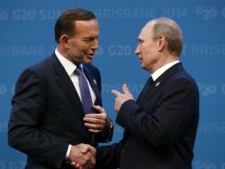 El conflicto en Ucrania y la figura del mandatario ruso han acaparado la atención en Australia. AFP / K. Lamarque