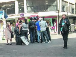 Es ''ilógico (la extorsión) porque es el Centro, yo nomás lo que hice con ellos fue exhortarlos a que se retiraran'', dice el policía. EL INFORMADOR / U. Zamarroni