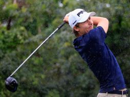 Ortiz embocó 'birdies' en los hoyos 4,7 y 13. AFP / R. Carr