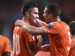 El equipo Naranja por fin convenció a sus aficionados con una avalancha de goles. AFP / J. Thys