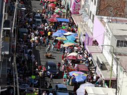 El secretario general de Ayuntamiento de Guadalajara, José de Jesús Lomelí, se comprometió a limpiar de ambulantes sin permiso Obregón. EL INFORMADOR / ARCHIVO
