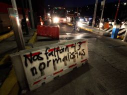 Desde la mañana autoridades reportaron la presencia de manifestantes en accesos carreteros a la ciudad de México. SUN / J. Cabrera