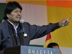 Morales ha sido criticado por hacer en sus discursos algunas veces chistes machistas incluso contra sus ministras. AFP / ARCHIVO