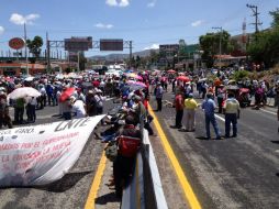 Esta movilización es parte de la jornada nacional para exigir el esclarecimiento del caso Iguala. NTX / ARCHIVO