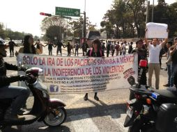 Diversas manifestaciones se realizan en solidaridad a los familiares de los desaparecidos. EL INFORMADOR / A. García