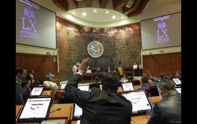 Se acordó suspender la sesión de este jueves por seguridad tras las manifestaciones que habrá en el Centro de Guadalajara. EL INFORMADOR / ARCHIVO