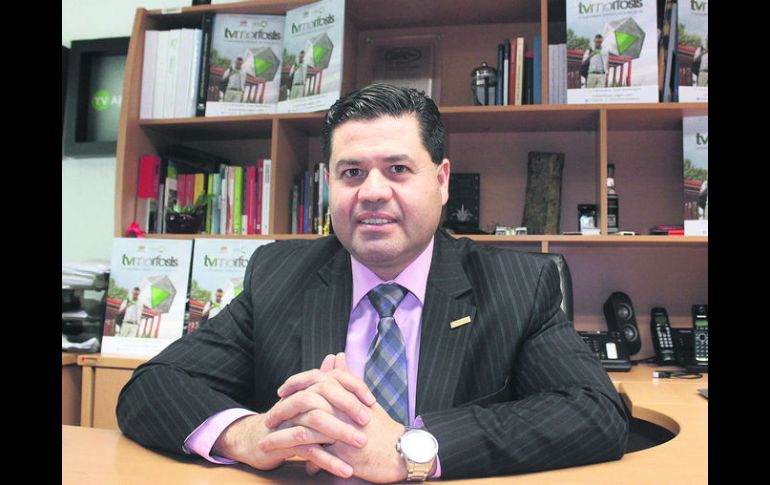Gabriel Torres Espinoza. El director de Canal 44 destaca la importancia de mantener cercanía con la audiencia. EL INFORMADOR / F. Rodríguez