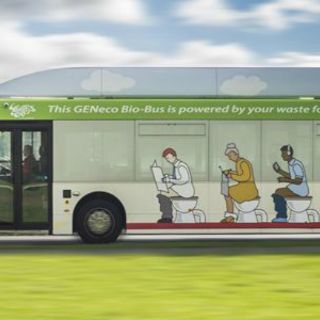 En Reino Unido crean autobús que funciona con desechos humanos