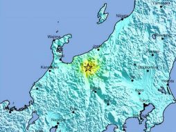 El terremoto tuvo lugar a las 22.08 hora local (14:08 GMT) en el norte de la prefectura de Nagano. EFE /
