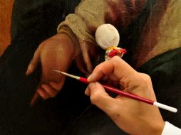 Restauradores del ENCRyM se hacen cargo de la intervención a este objeto de gran valor histórico. ESPECIAL / INAH