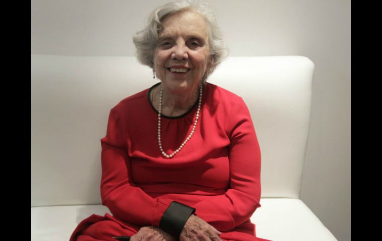 Elena Poniatowska participará como jurado, por haber ganado el premio en 2013. EL INFORMADOR / ARCHIVO