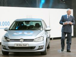 El presidente del consejo de Dirección, Martin Winterkorn, asegura que la inversión responde a la apuesta de la firma por el futuro. EFE / ARCHIVO