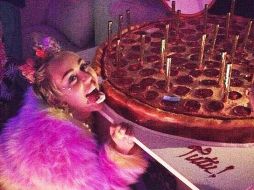 Al parecer, la intérprete es amante de esta comida italiana. INSTAGRAM / @mileycyrus