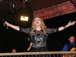 La cantante espera la luz verde de la disquera para lanzar el nuevo material. NTX / C. Pereda