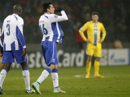 Herrera cada vez se afianza más en el equipo portugués. AP / S. Grits