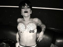 De esta manera acudió a un club de la capital francesa. TWITTER / @ladygaga