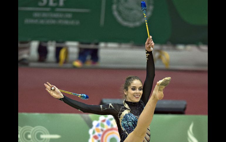 Con una calificación de 15.817, Valdez logró su segunda medalla dorada de estos juegos y su número trece. MEXSPORT / O. Martínez